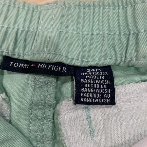 U.S. Polo Assn Beige Khaki & Mint Green Tommy Hilfiger Shorts in 24M - Picture 6 of 7